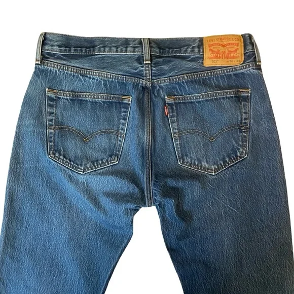 Levi’sVintage Classic 501’s in Dark Blue Wash